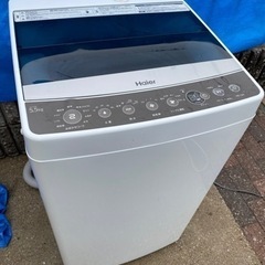 お薦め品‼️分解洗浄済み‼️ハイアール5.5kg洗濯機2017年