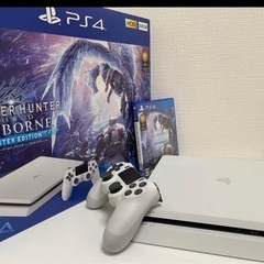 【引き取り限定】PS4本体とモンスターハンターアイスボーン 引き取り限定】PS4本体とモンスターハンターアイスボーン