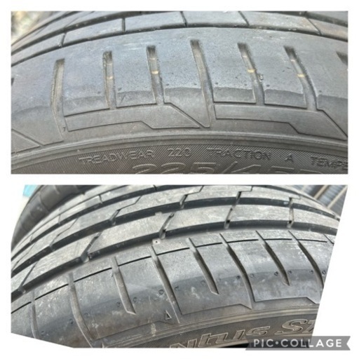 HANKOOK 225/45R17 BMW承認 ランフラットタイヤ