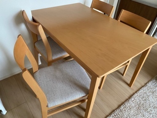 ニトリ ダイニングテーブルセット 4人掛け ニトリ ダイニングテーブル
