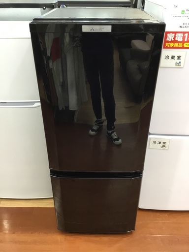 【6ヶ月保証】MITSUBISHI 2ドア冷蔵庫をご紹介します！トレジャーファクトリーつくば店
