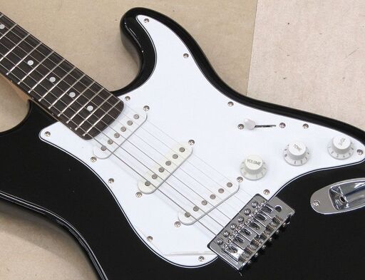 札幌市清田区 SELDER セルダー エレキギター ストラトタイプ ブラック 中古品 動作OK 全体清掃済み
