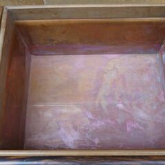 長火鉢　美品　火箸・灰ならし。猫板付き