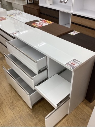 KF-17【新入荷 リサイクル品】三幸ジャパン キッチンカウンター 白  