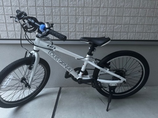 ルイガノ Louis Garneau J20(250)(AK)LG WHITE [子ども用自転車 20インチ 250mm 6段変速 LG WHITE]