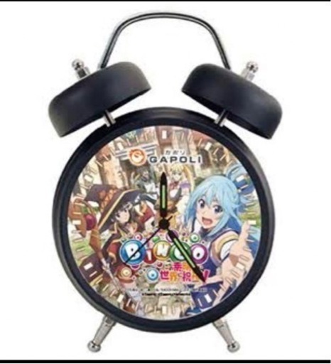 このすば　目覚まし時計