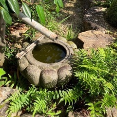 お話中　つくばい