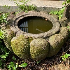 お話中　つくばい