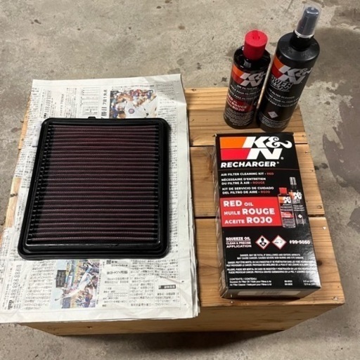 jb74ジムニーシエラ用 K\u0026Nエアクリーナーメンテナンスセット☆ エアフィルター メンテナンスキット