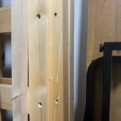 ロフトベッド(階段付き)ナチュラル色/耐荷重500kg