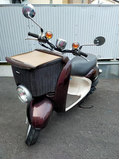 低走行★低燃費☆お洒落なビーノ　モルフェ。部品交換多数。タイヤ新品、エンジンオイル交換済み！