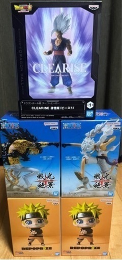 【フィギュアまとめ売り】ドラゴンボール　ナルト　ワンピース