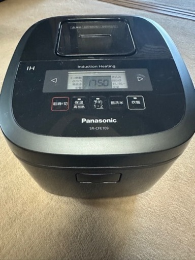 売り切れ‼️美品‼️Panasonic製‼️IH炊飯器‼️5合炊‼️
