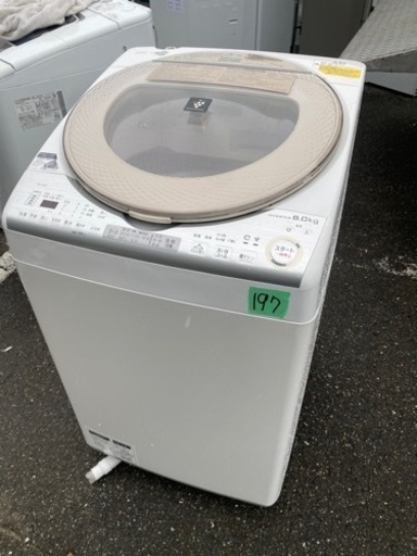 福岡市内配送設置無料 ES-TX8B-N 縦型洗濯乾燥機 ゴールド系 [洗濯8.0