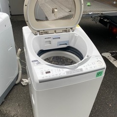 NO 197 ?福岡市内配送設置無料✨? ES-TX8B-N 縦型洗濯乾燥