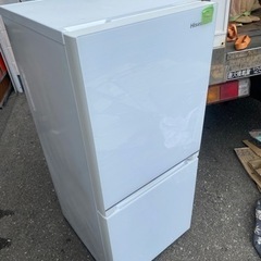 NO 192 🌈福岡市内配送設置無料✨🌈　2020年　
冷蔵庫 ホワイト HR-G13B-W [2ドア /右開きタイプ /134L] [冷凍室 46L]