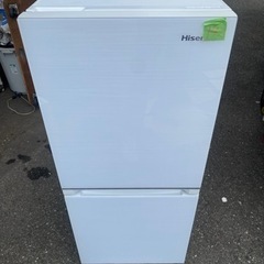 NO 192 🌈福岡市内配送設置無料✨🌈　2020年　
冷蔵庫 ホワイト HR-G13B-W [2ドア /右開きタイプ /134L] [冷凍室 46L]