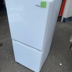 NO 192 🌈福岡市内配送設置無料✨🌈　2020年　
冷蔵庫 ホワイト HR-G13B-W [2ドア /右開きタイプ /134L] [冷凍室 46L]