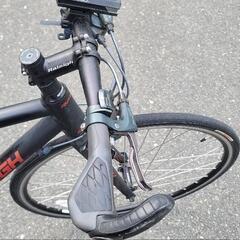 クロスバイクRALEIGH　ラレー　RF-7　２０１６年　アルミ製フレームサイズ460MM変速、タイヤ問題なく、走行可能　錆、傷あり