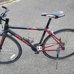 クロスバイクRALEIGH　ラレー　RF-7　２０１６年　アルミ製フレームサイズ460MM変速、タイヤ問題なく、走行可能　錆、傷あり