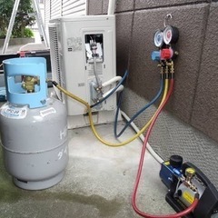 家庭用エアコンガスチャージ、ガス漏れ修理