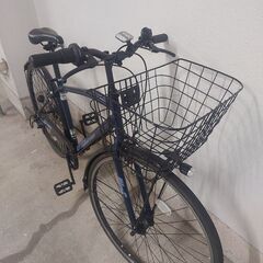 紺色自転車27インチ
