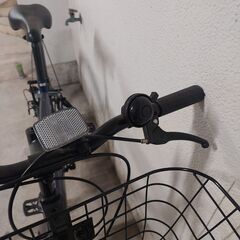 紺色自転車27インチ