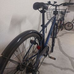 紺色自転車27インチ