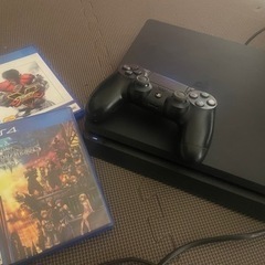 取引中】PS4 本体＋コントローラー＋ソフト2本
