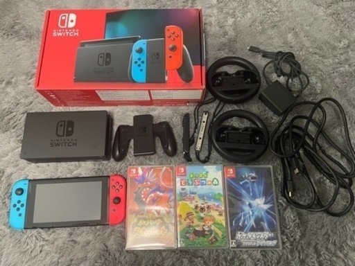 任天堂スイッチ　ネオンカラー　　本体　新型バッテリー長持ちタイプ