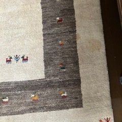 イラン製　ギャッベ　※訳あり家具 カーペット/マット/ラグ