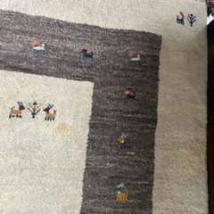 イラン製　ギャッベ　※訳あり家具 カーペット/マット/ラグ