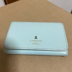 LANVIN 服/ファッション 小物 財布　名刺入れ　カードケース