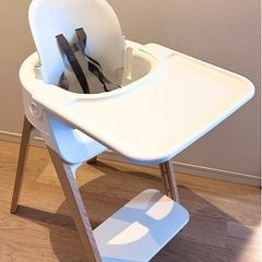 ストッケ　ステップスチェア　セット（ベビーチェア）