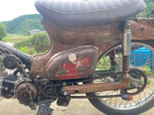 売約済み】スーパーカブ50 70cc カスタム ラットスタイル ベース車両