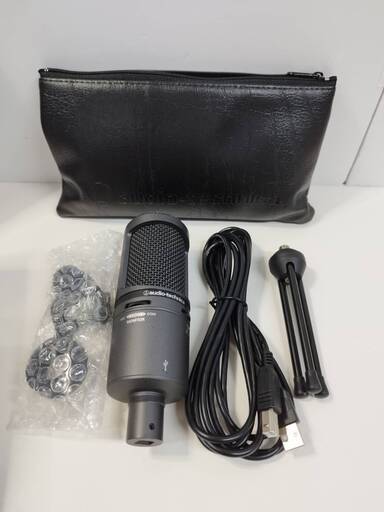 【美品】audio-technica AT2020USB+ コンデンサーマイク