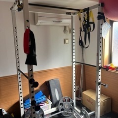 パワーラック　マーシャルワールド　ベンチプレス　スクワット　チンニング