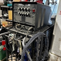 TIG溶接機 プラズマカッター アルゴンガス カート付き