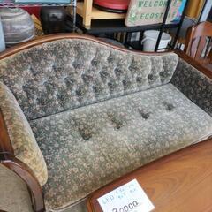 レトロ　テーブル　ソファ　チェア　4点セット