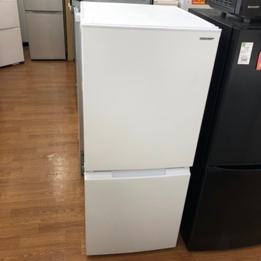 安心の1年保証付！！【SHARP 2ドア冷蔵庫　SJ-D15J-W 2022年製　152L キズ有り　クリーニング済み】売ります！取りに来れる方限定！