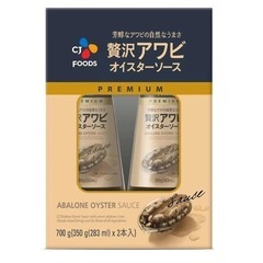 CJジャパン 贅沢アワビオイスターソース 350ｇ x 2本