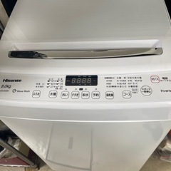 2022年　ハイセンス  洗濯機　8kg 美品