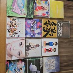 色々なアーティストのCD+DVD
