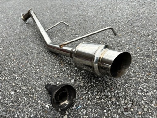 値下げ不可 メーカー不明 砲弾型マフラー ワゴンRなど 値下げ不可 メーカー不明 砲弾型マフラー ワゴンRなど