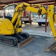コマツ KOMATSU PC20UU-3 ユンボ. 4465時間. 2トンクラス