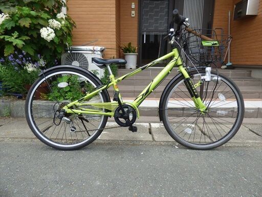 天童市　山形市　東根市　寒河江市　子供用　２４インチ６段変速　自転車組み立て整備士