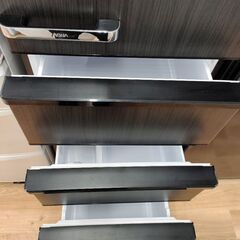 1年間動作保証付 AQUA 4ドア冷蔵庫