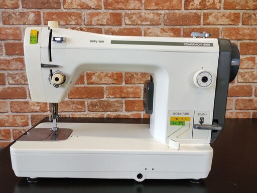 職業用ミシン　JUKI ベビーロック コンパニオン5100　縫製問題なし　ジャンク品