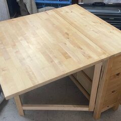 ノールデン　折りたたみ式ダイニングテーブル IKEA 折りたたみ ダイニングテーブル ノールデン NORDEN - メルカリ