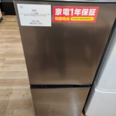 1年間動作保証付　AQUA　2ドア冷蔵庫